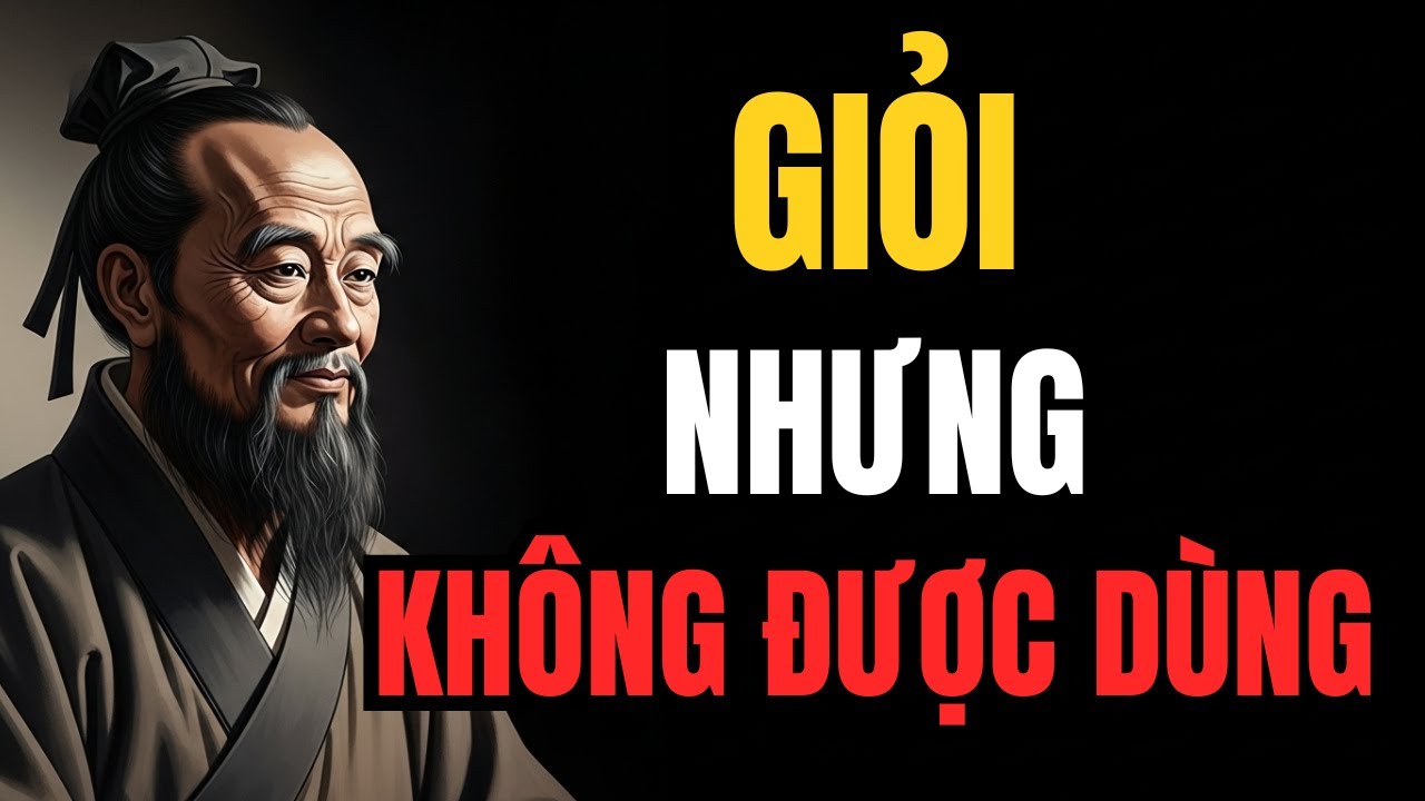 Giỏi Nhưng Không Ai Cần – Khổng Tử Cũng Từng Như Vậy| Tư Duy Cổ Nhân