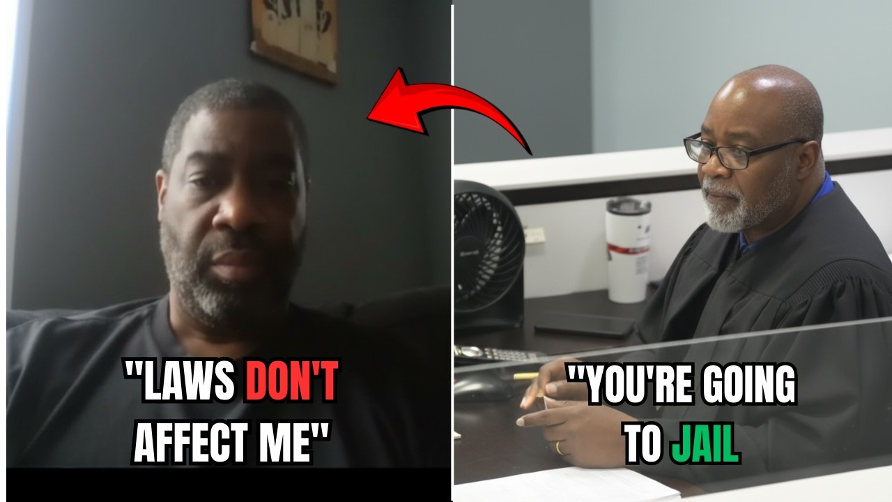 He Thought He Was Winning… Then the Judge DESTROYED Him LIVE