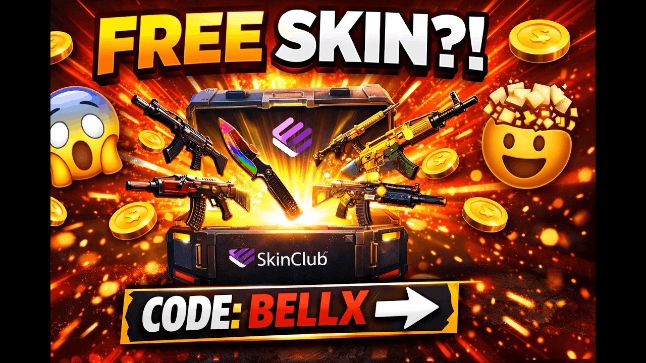 OMGG YESSS NICE SKINN!  SkinClub PROMO CODE BELLX