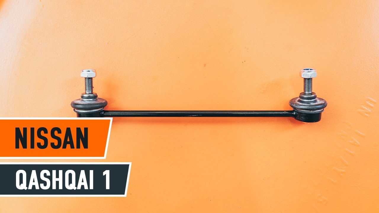 Comment remplacer une biellette de barre stabilisatricee avant sur une NISSAN QASHQAI 1 [Tutoriel]