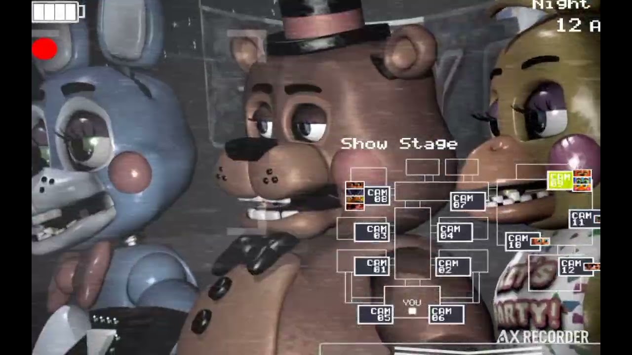 Jugando fnaf 2.              (No soy un canal de puro roblox)