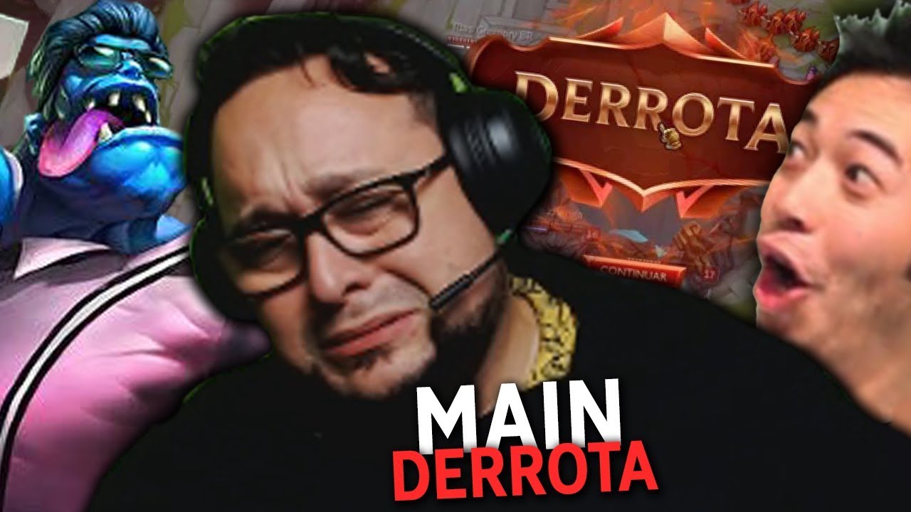 GORDO MAIN DERROTA DO LOL