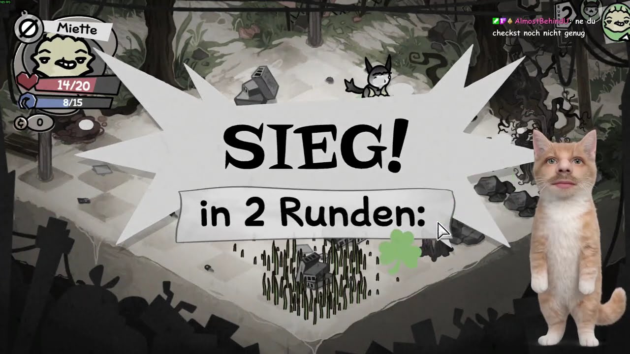 Erstma Mewgenics weil er es sich gewünscht hat 😔