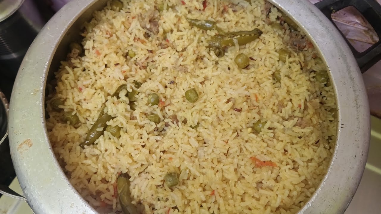Matar keema pulao recipe fast and quick recipe 