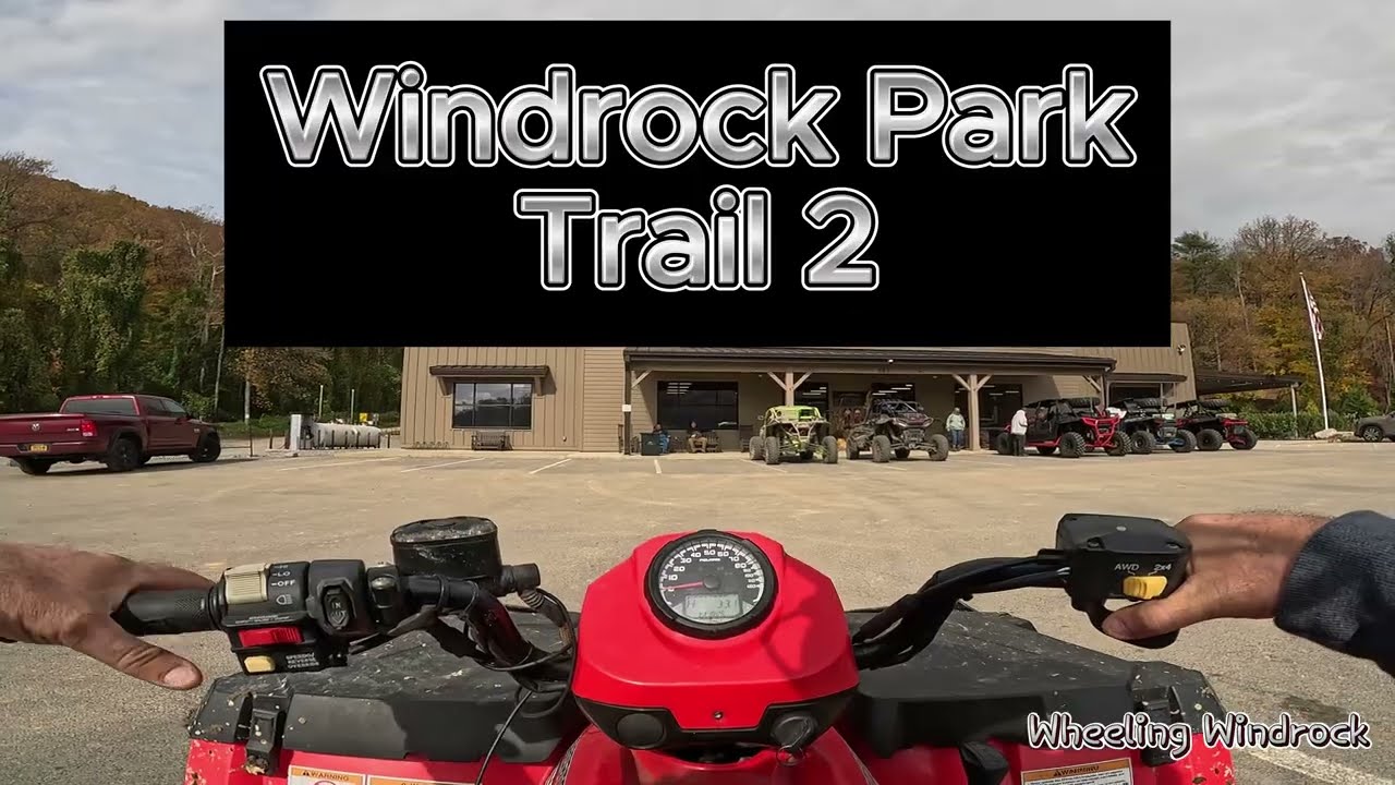 Windrock Park Trail 2 for first timers (Narrated)  3.1 miles long Blue Trail