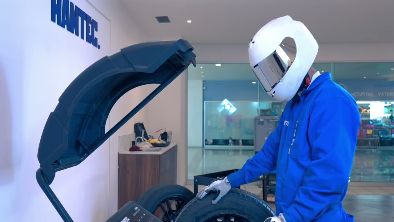 Cómo usar la Balanceadora de Llantas Hantec HTCB808L