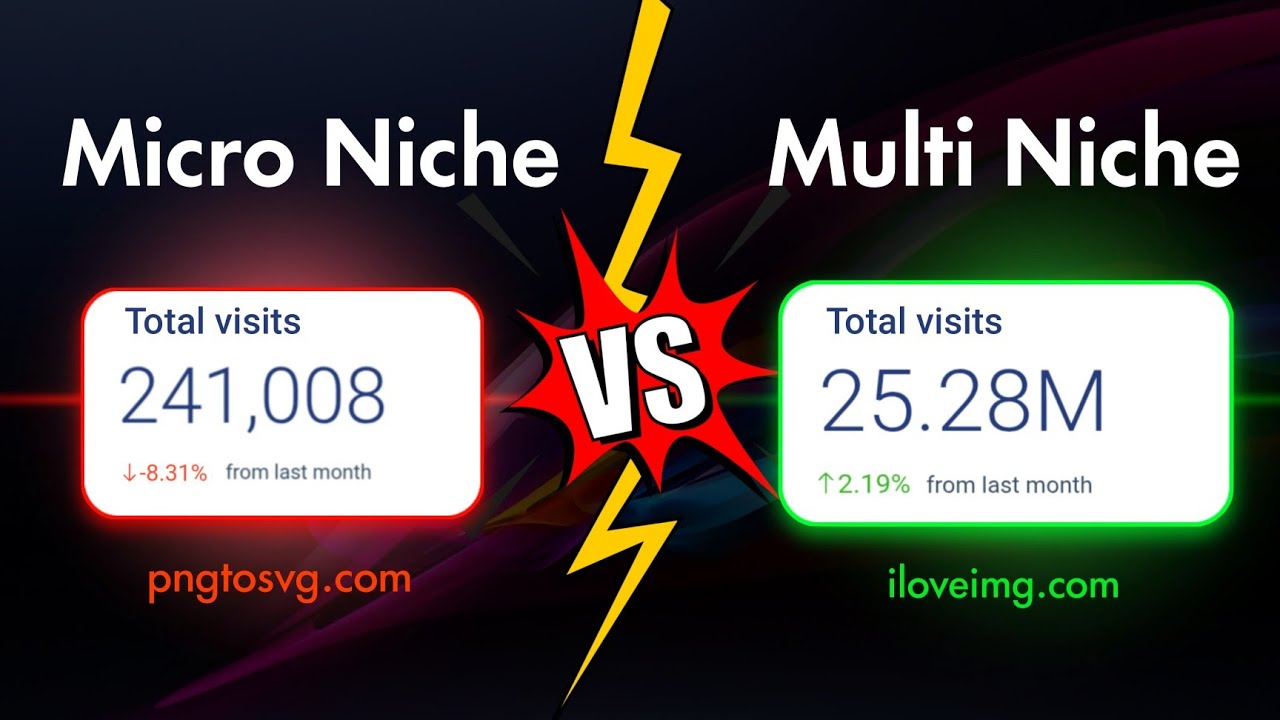 Micro Niche vs. Multi Niche Tool Website – What Should You Build? (Earning and Traffic Potential)