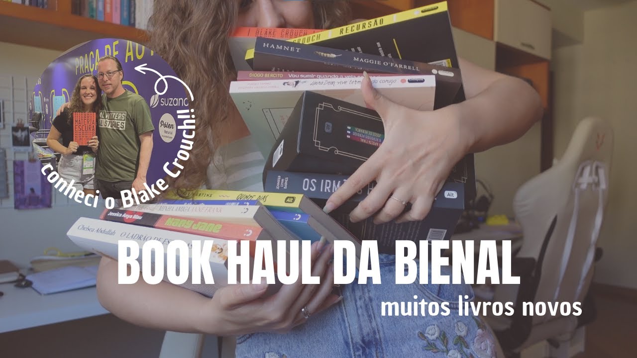 Compras da Bienal do livro 2023 | book haul