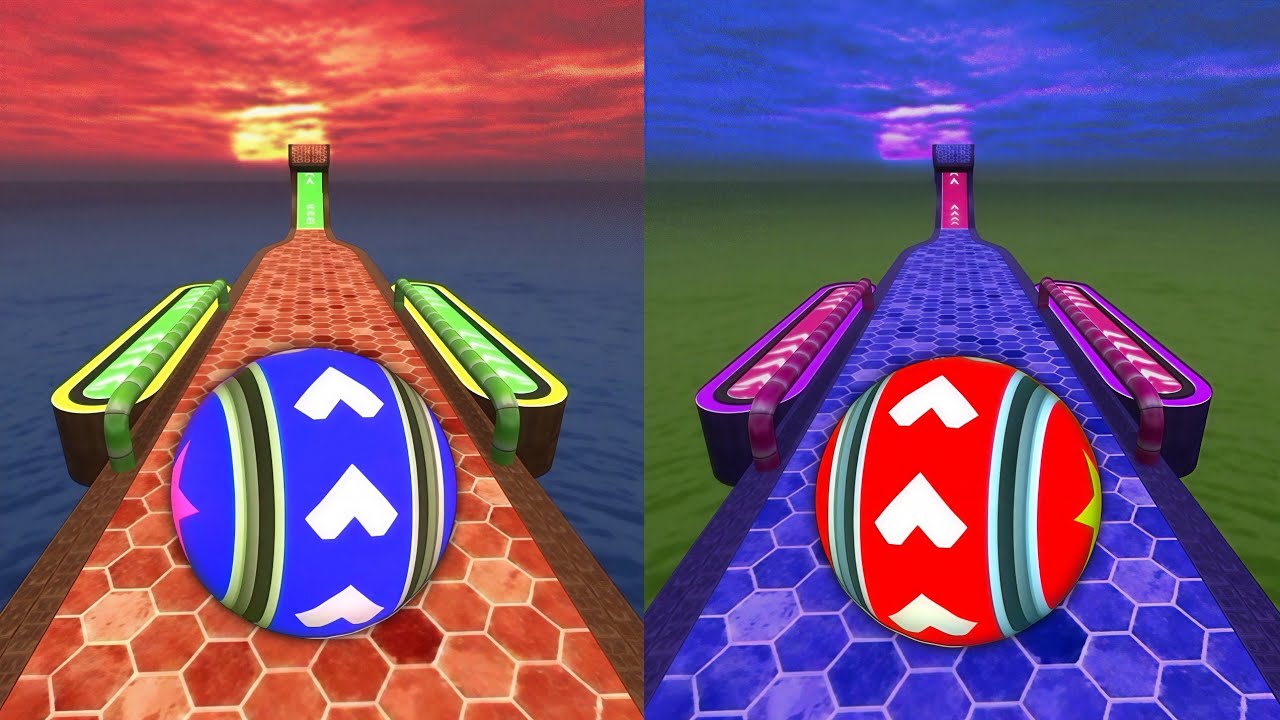 🥊🔥🧿Rolling Ball Sky Adventure Vs Reversed Gameplay SpeedRun Walk-through Level 137