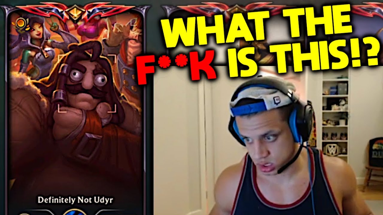 Tyler1 Sees New Definitely not Udyr Skin for the First Time