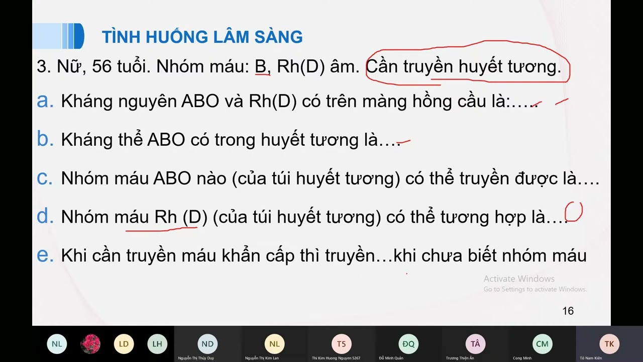 MÁU VÀ CÁC CHẾ PHẨM