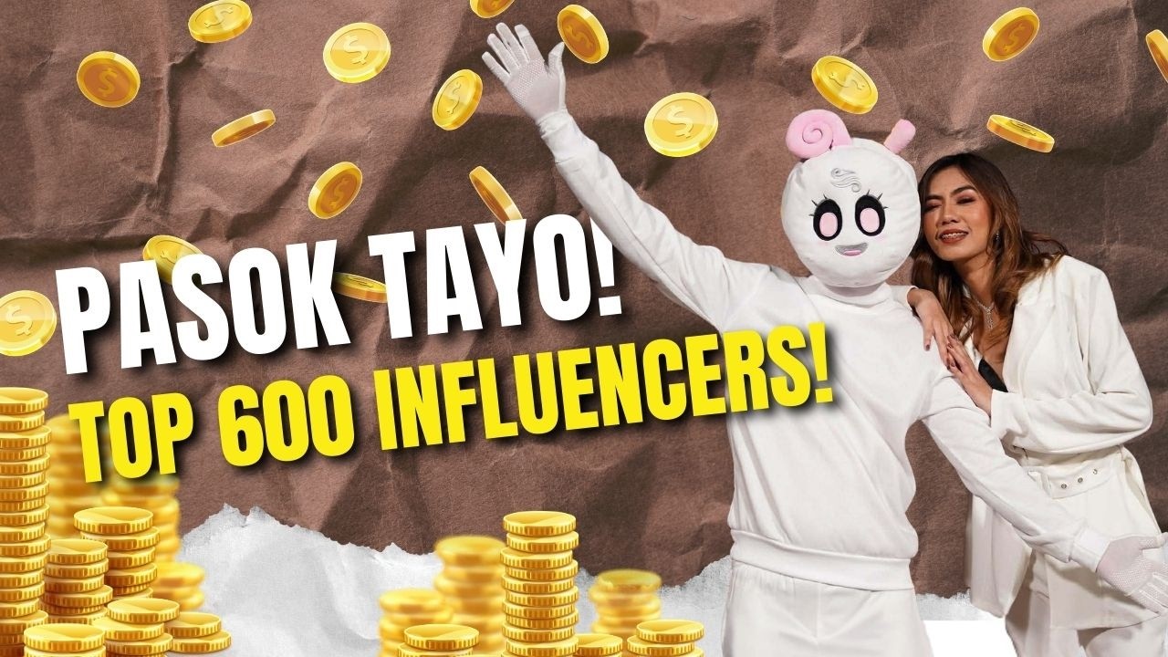 Pasok tayo sa top 600 influencers!