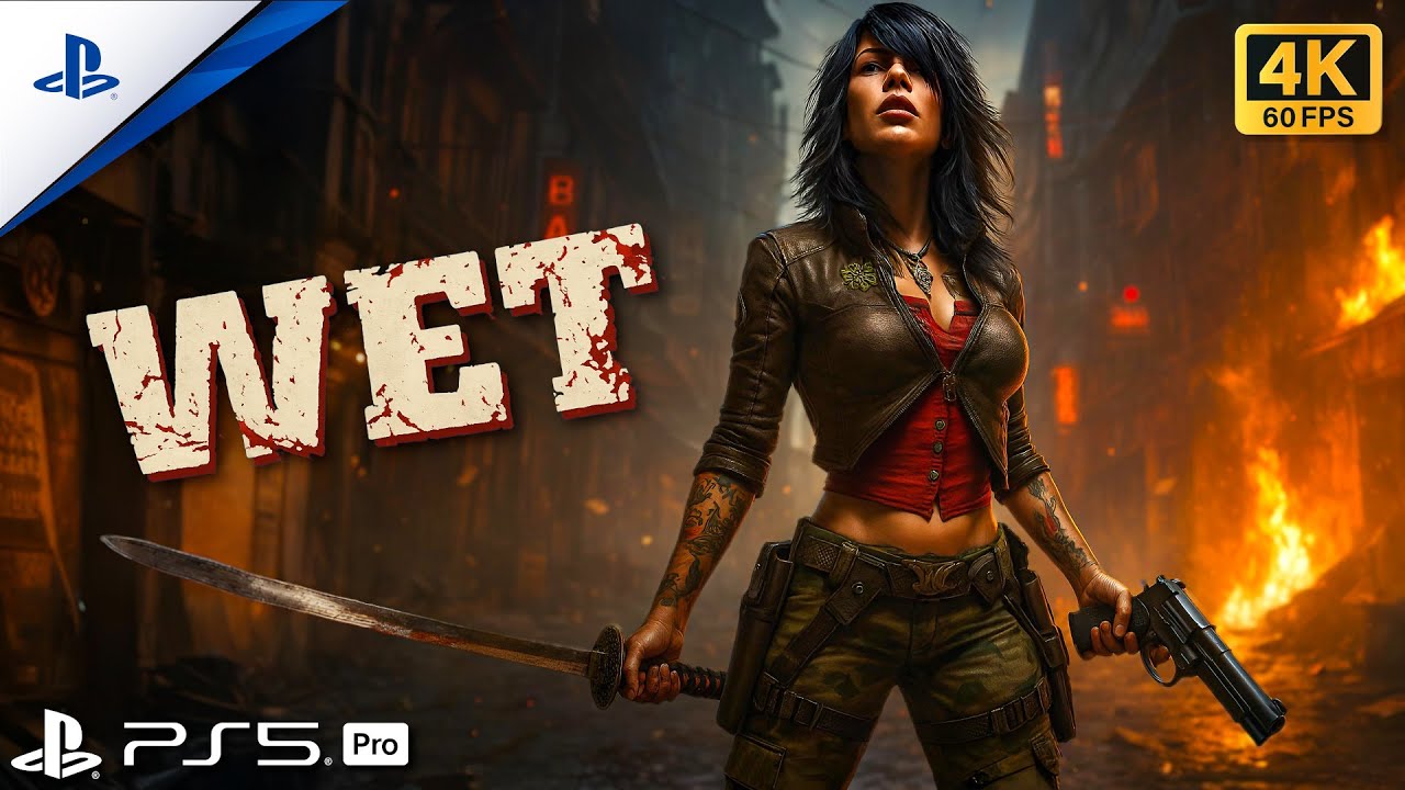 Wet - PS5™ Gameplay [4K 60FPS]