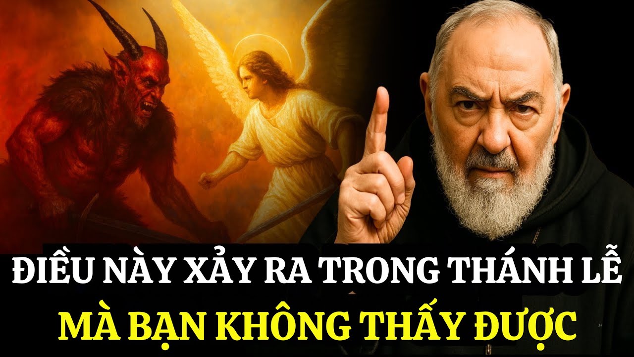 Điều Này Xảy Ra Trong Thánh Lễ Mà Bạn Không Thấy Được – Padre Pio Đã Tiết Lộ