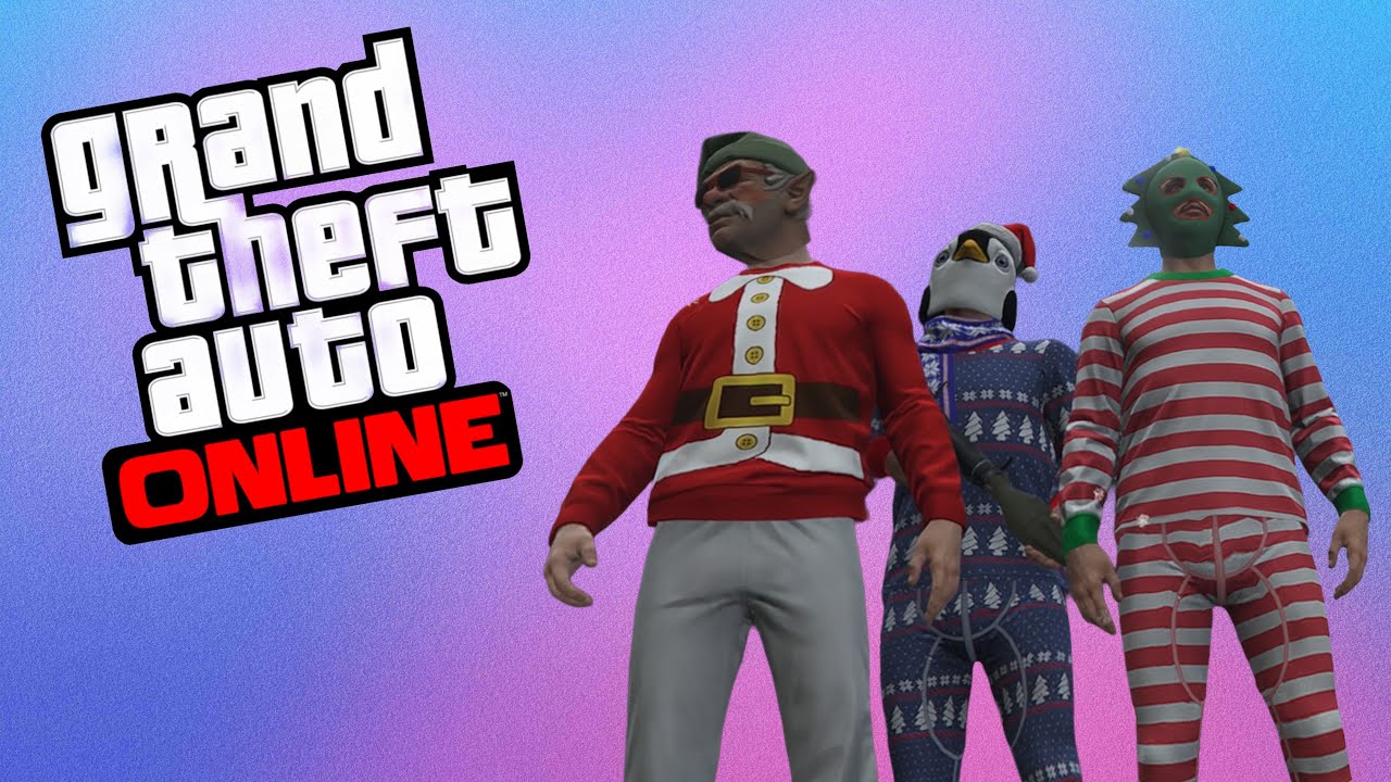 GTA 5 FUNNYMOMENTS - Snow, Fighting Yeti's and Christmas Chaos!