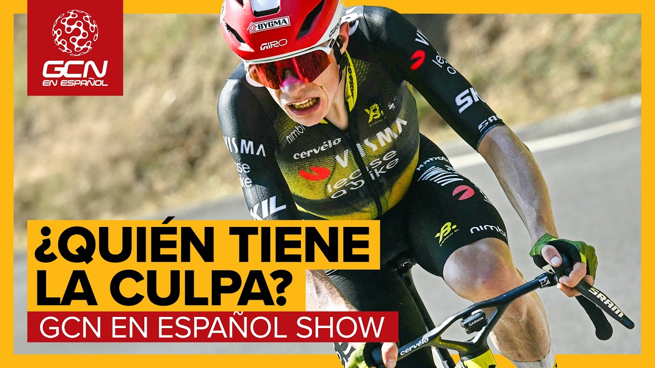 Caída de Vingegaard + ¿Podría la IA encontrar al próximo Pogačar? | GCN en Español Show #393