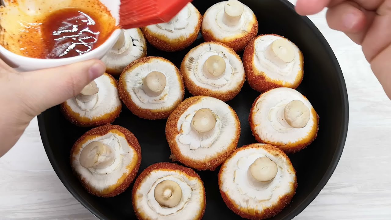 Шампиньоны в духовке. Мега вкусно и просто!