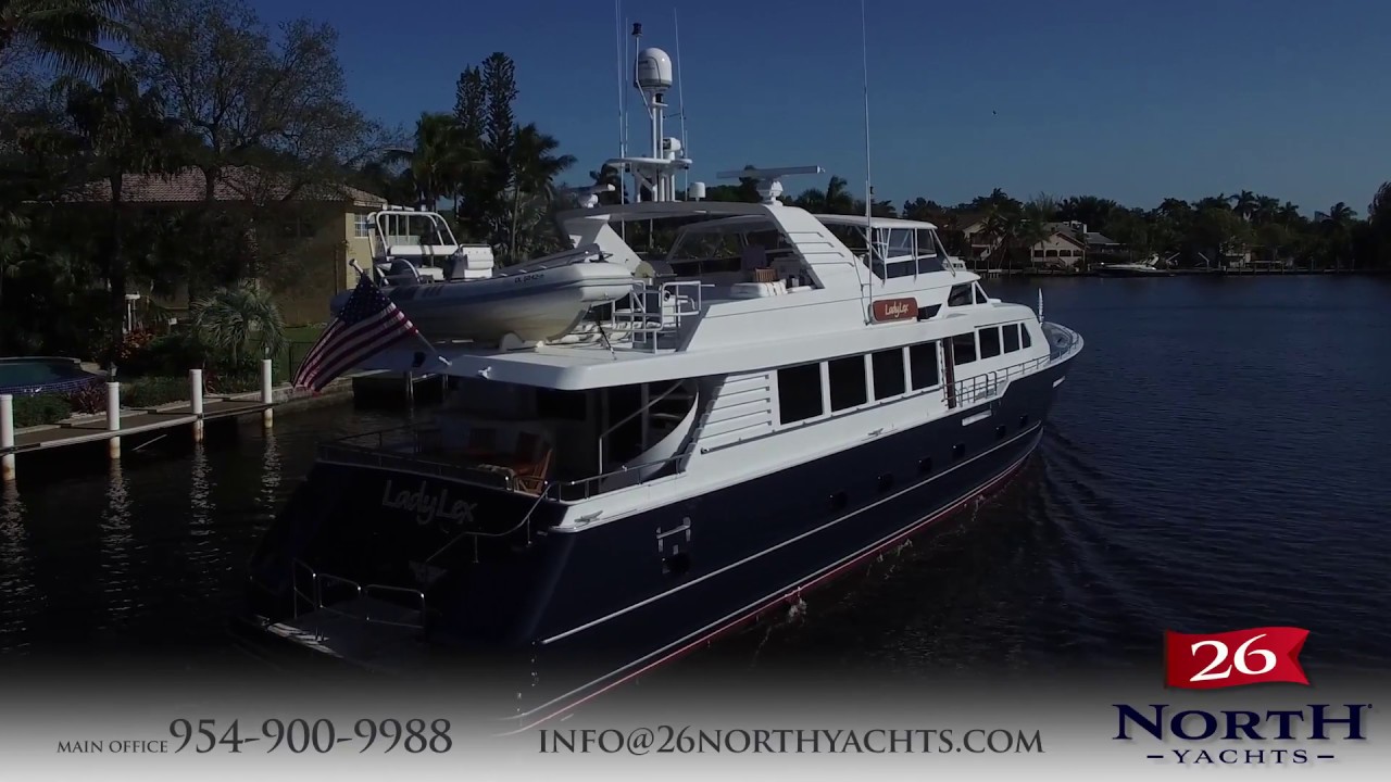 26 North Yachts: 1999 101' Broward For Sale