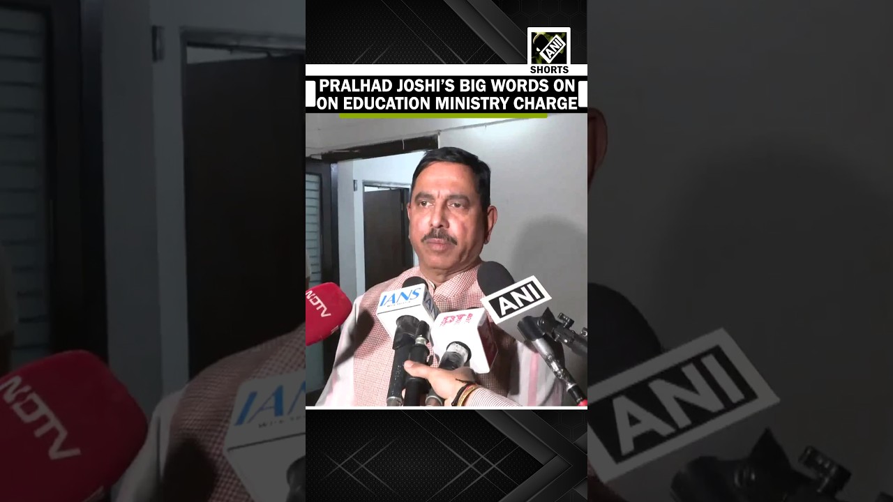 A big responsibility: Union Minister Pralhad Joshi on new Education Ministry role