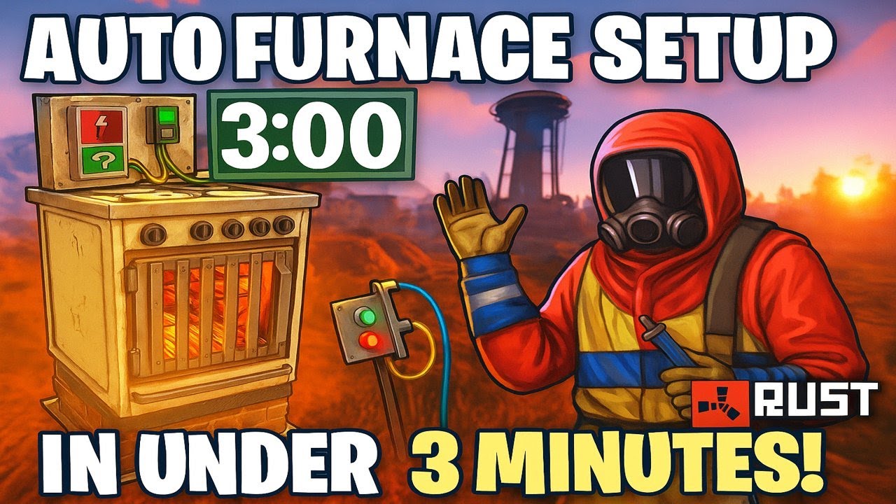 Rust Auto Electric Furnace Setup in UNDER 3 Minutes!