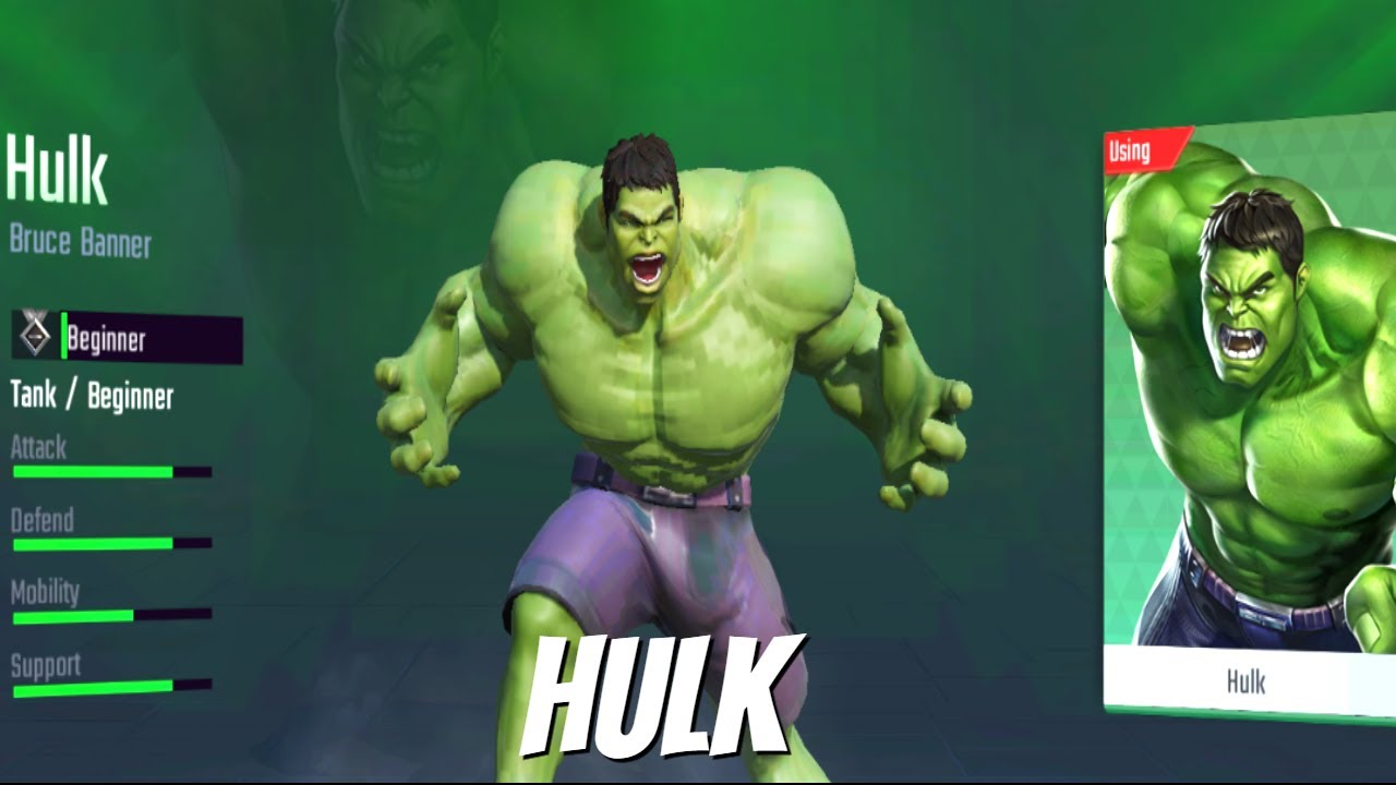HULK Hero Spotlight | Marvel Super War MOBA