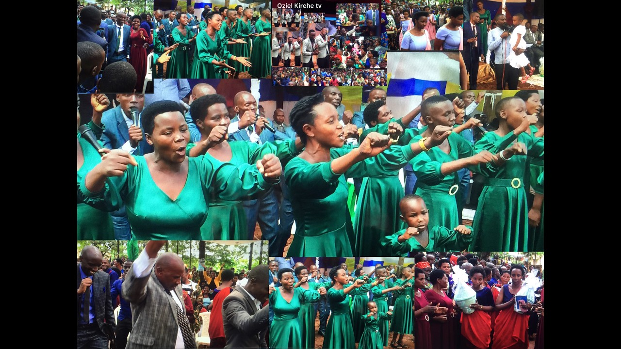 Abana Bumurwa Wera Choir mumyiyereko yo gushyira Indirimbo kumugaragaro
