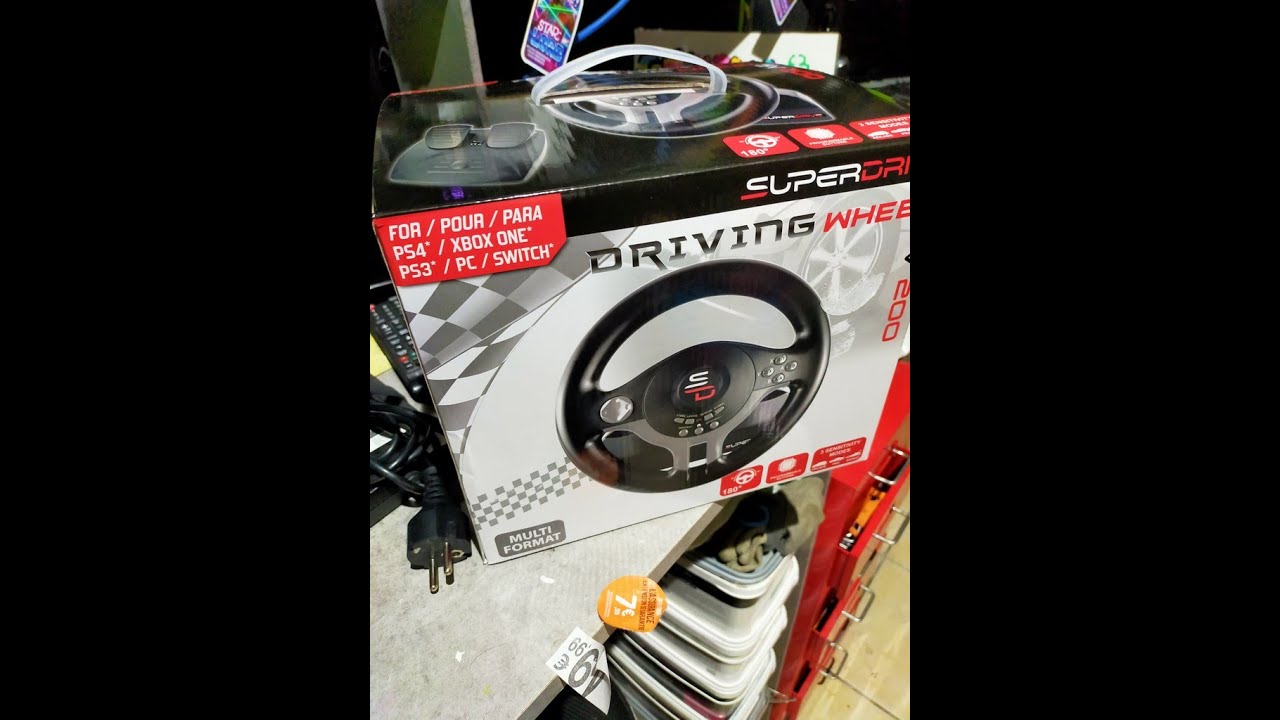 Test volant driving SV200 multi-plateformes avec fortlan dydas 1°partie