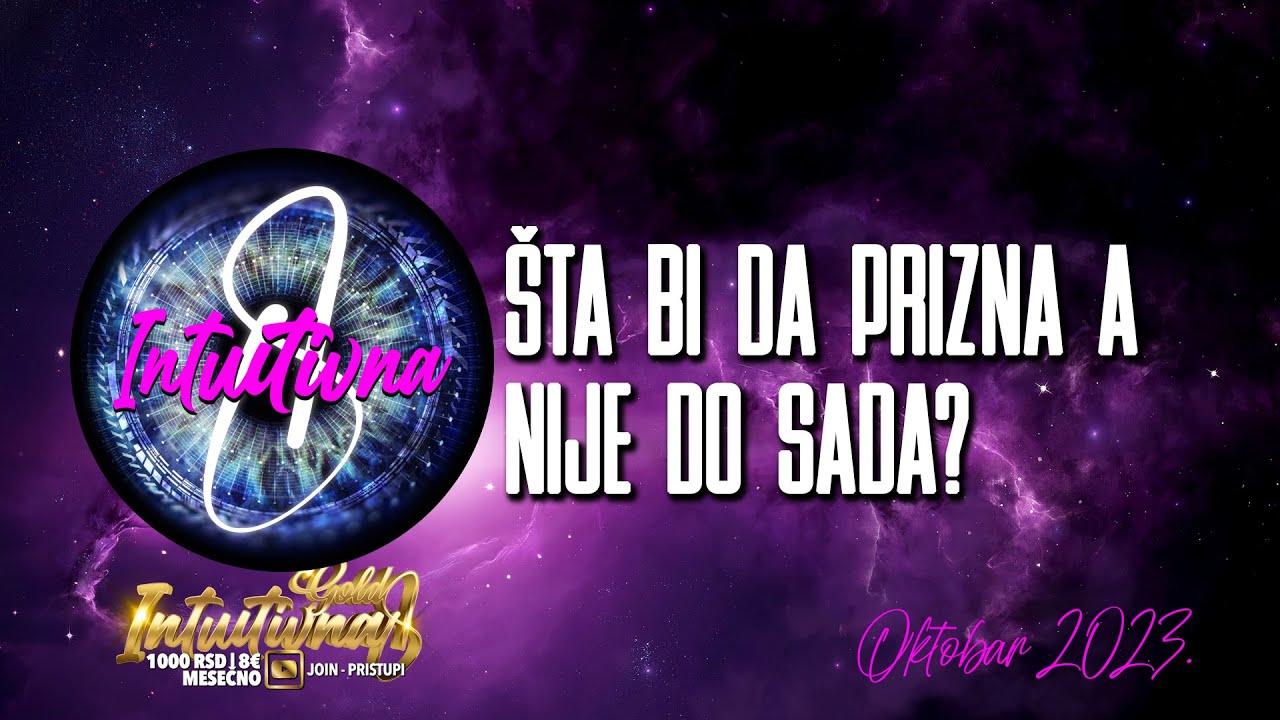 🌟ŠTA BI DA PRIZNA A NIJE DO SADA 🌟 Tarot citanje 🔮 Grupno otvaranje  @Intuitivna8