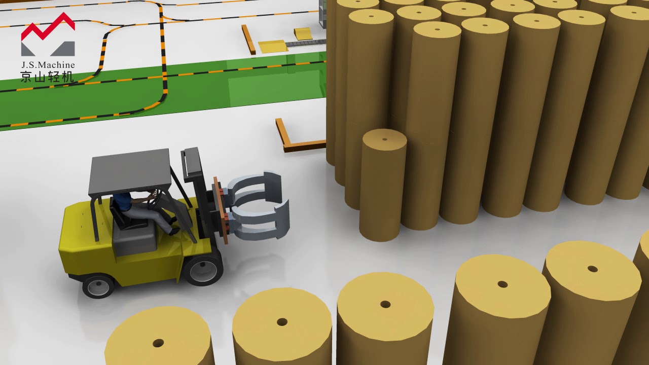 Intelligence Corrugated Factory 4.0 --- by J.S. Machine