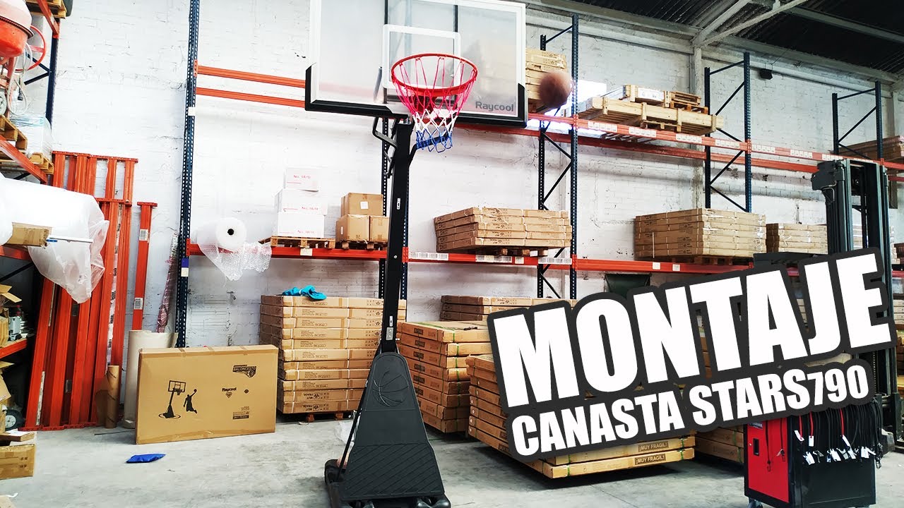 📦[UNBOXING] Y C&oacute;mo Montar la Canasta de Baloncesto 🏀Raycool STARS 790