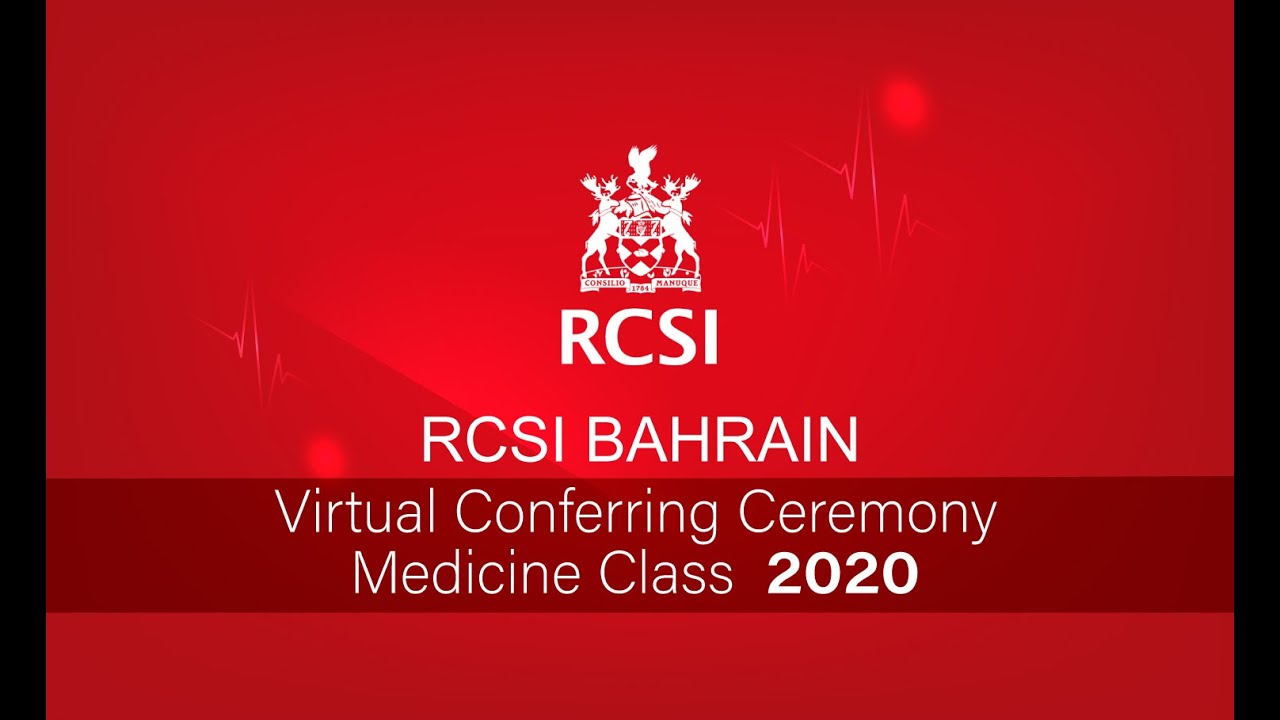Virtual Conferring Ceremony - Medicine Class 2020