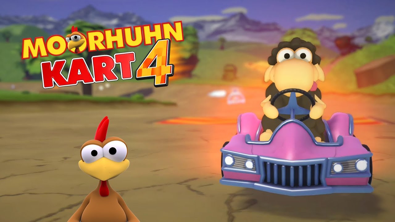 🧽 Heute mit kratzbürstiger Seite - Moorhuhn Kart 4