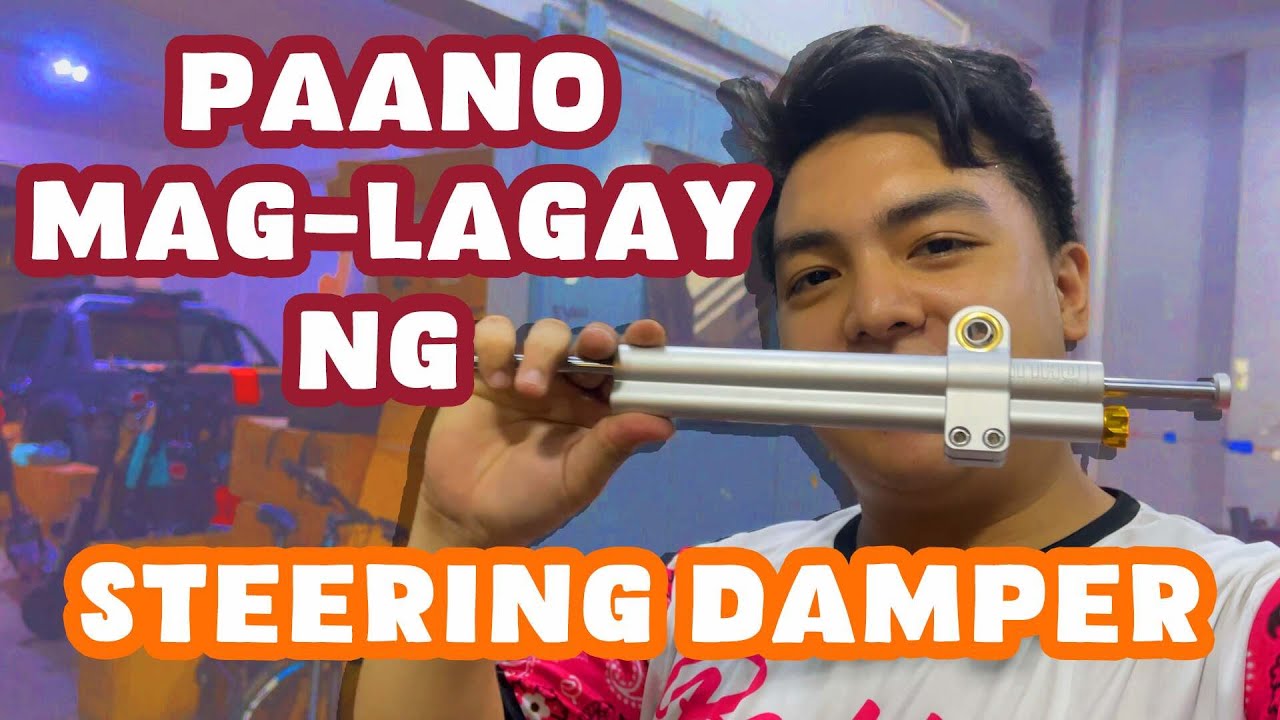 PAANO MAG-INSTALL NG STEERING DAMPER SA E-SCOOTER