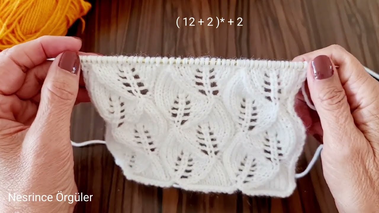 Sarmaşık yapraklar modeli VİDEO =1