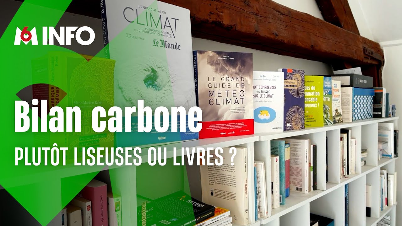 Livres ou liseuses : quel est le choix le plus écolo ?
