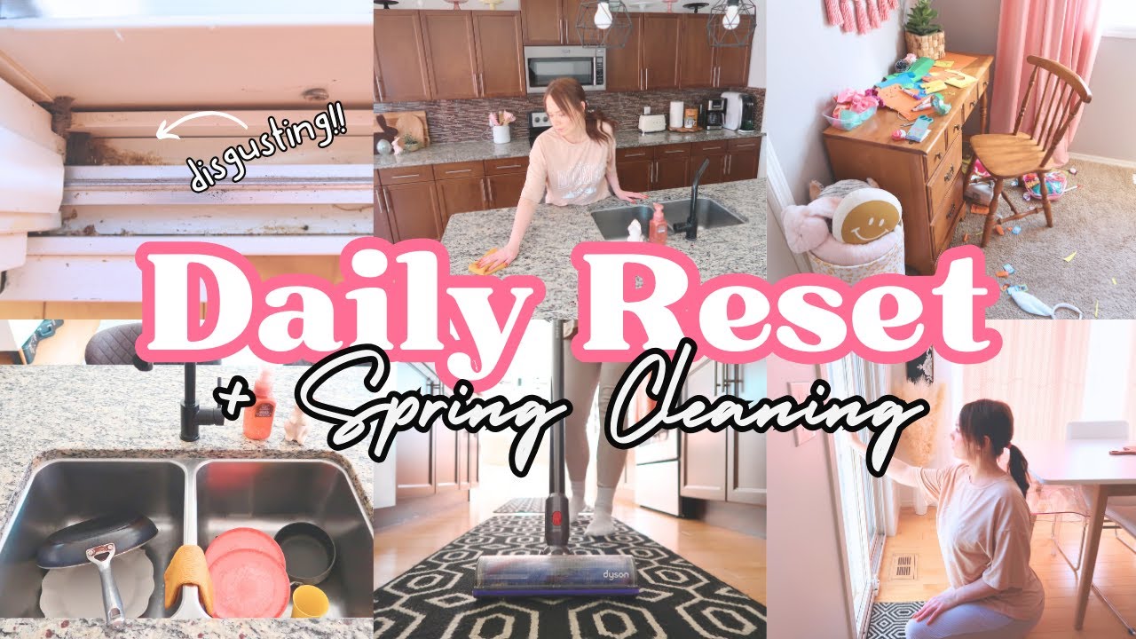 CLEANING MOTIVATION | CLEAN WITH ME | SPRING CLEANING 2024 | DAILY CLEANING ROUTINE