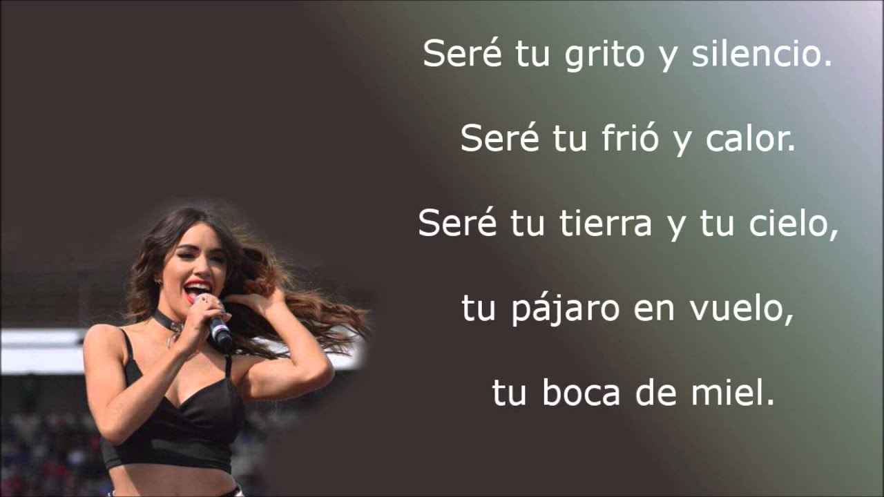 Lali Esposito - Seré (letra)