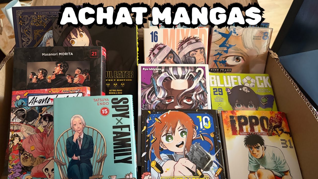 Achat mangas 24-10-25