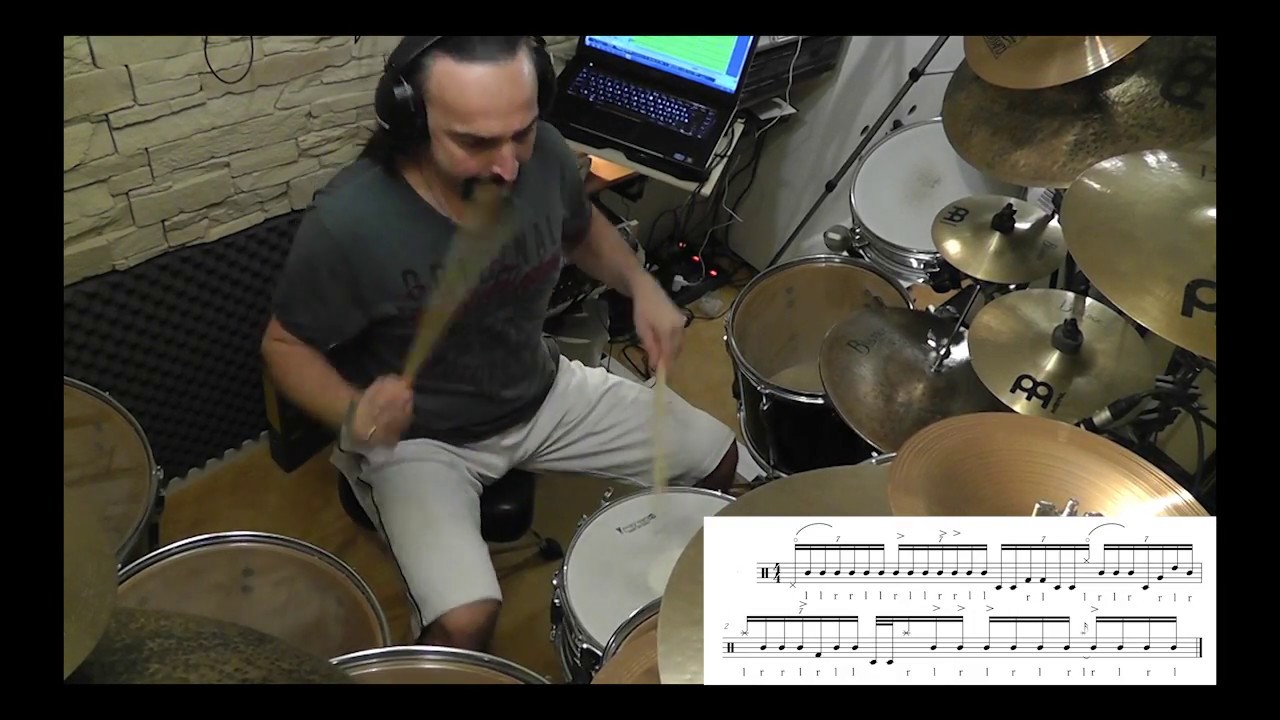 Crazy Vinnie Colaiuta killer-7-tuplets Lick