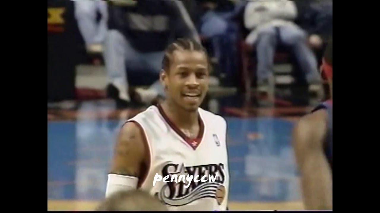 Allen Iverson 40 point games | #28 | 42pts vs LA Clippers [2001-02-16] - Larry Brown 1000th game won
