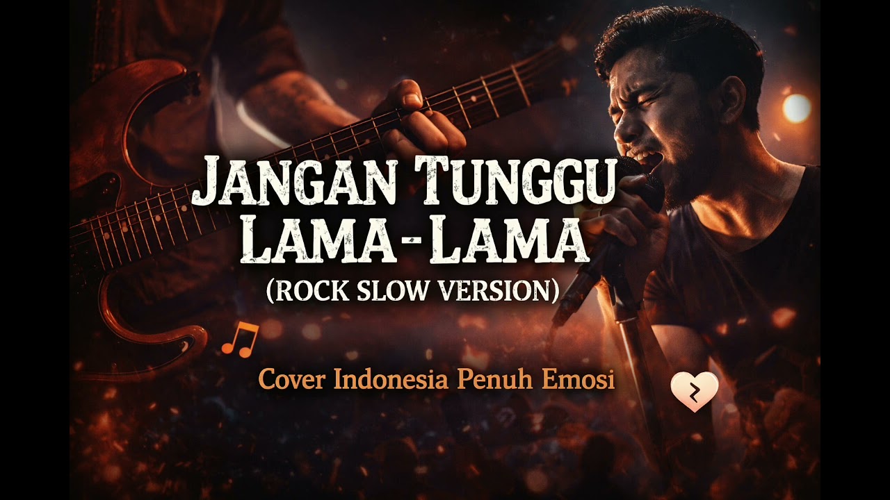 Jangan Tunggu Lama-Lama Versi Rock Slow 🎶 Full Emosi & Menghanyutkan