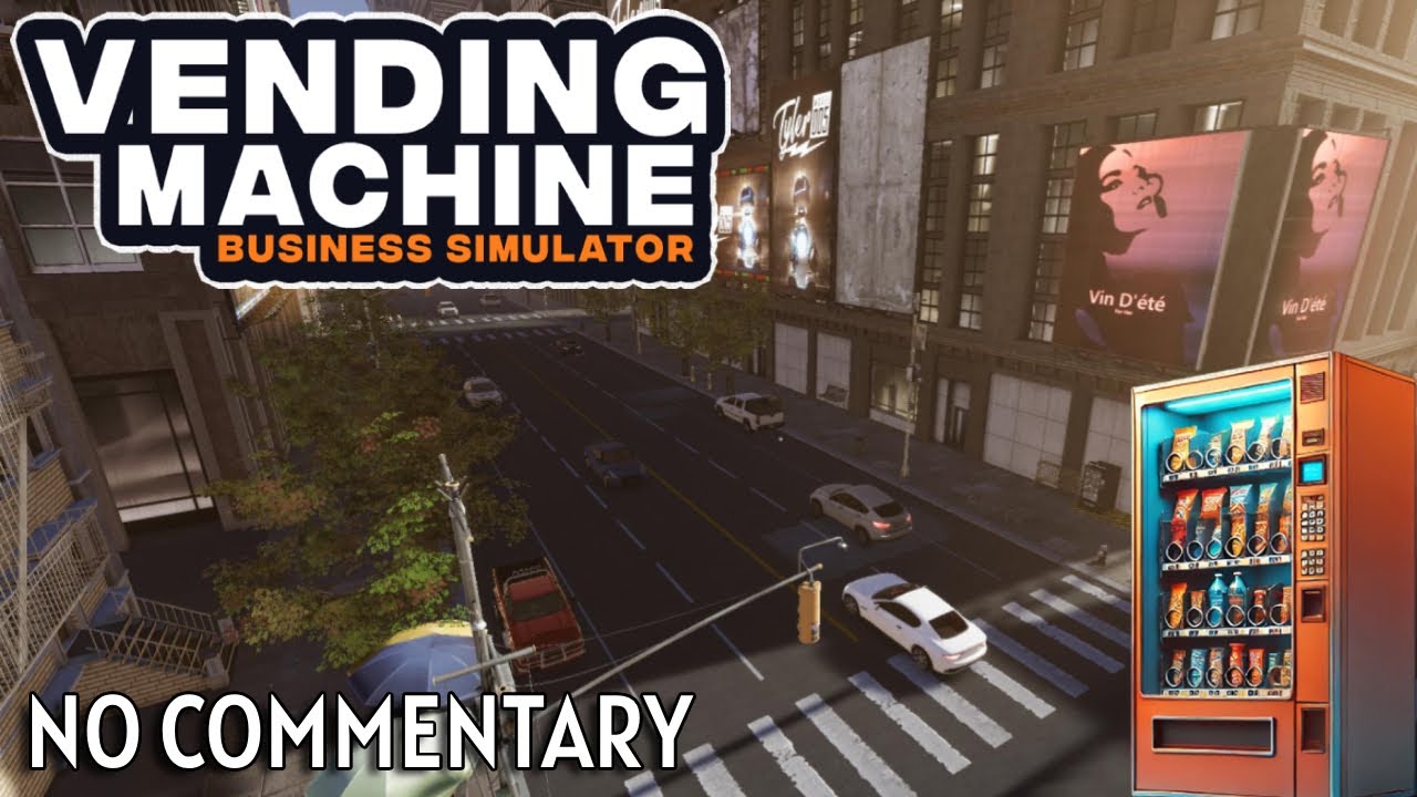 Vending Machine Business Simulator no commentary gameplay