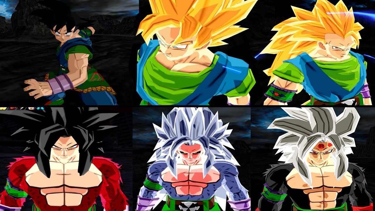 【DOWNLOAD】Goku AF All Form  1/2 | DBZ Tenkaichi 3 (MOD)