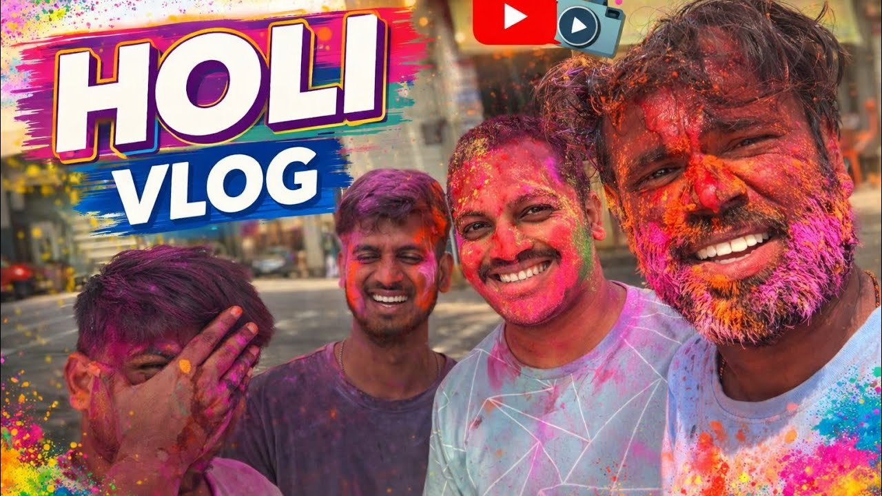 Grand Holi Celebration in Hyderabad | Festival Fun 2026||హైదరాబాద్‌లో గ్రాండ్ హోలీ వేడుకలు