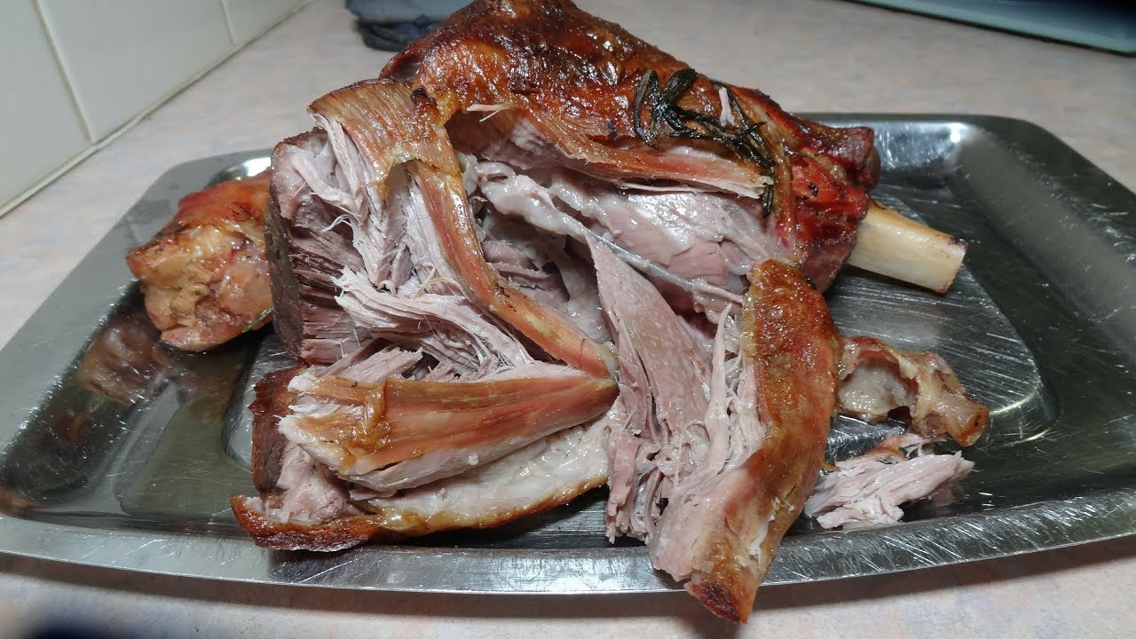 Fall Apart Tender Roast Lamb in the Weber Kettle