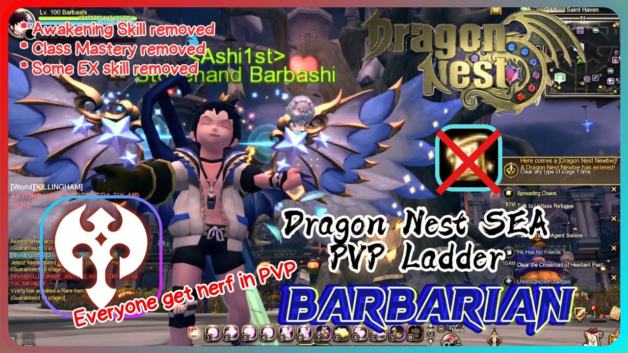 Лестница PVP варваров ~ Dragon Nest SEA #A31 -Запрошено-