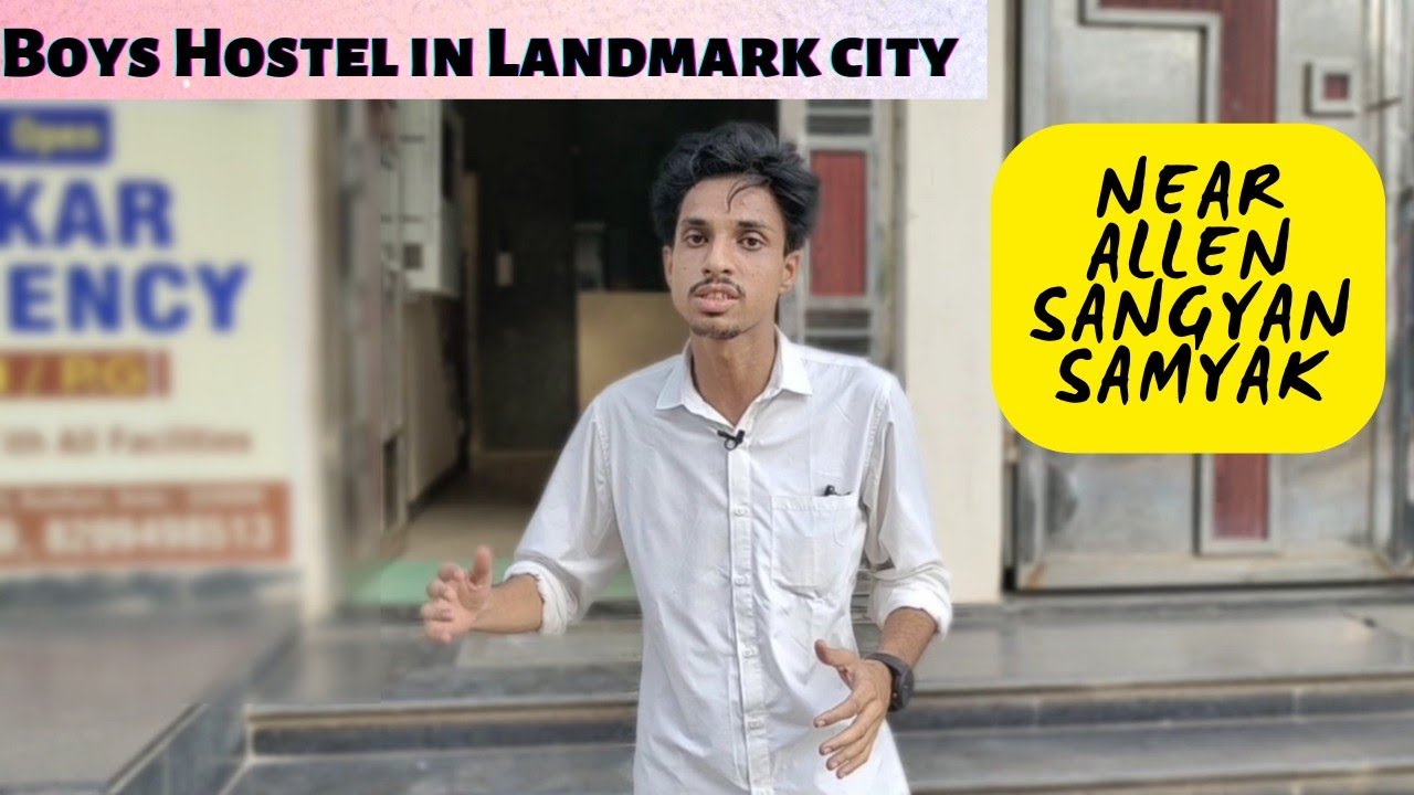 Boys Hostel in Landmark city, Kota Near Allen sangyan,samyak