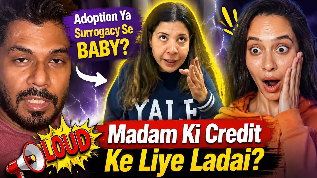 ADOPTION YA SURROGACY SE BABY? 😡 MADAM KE CREDIT KI LIYE LADAI! Sambhavana Seth Vlogs | D Art Mirror