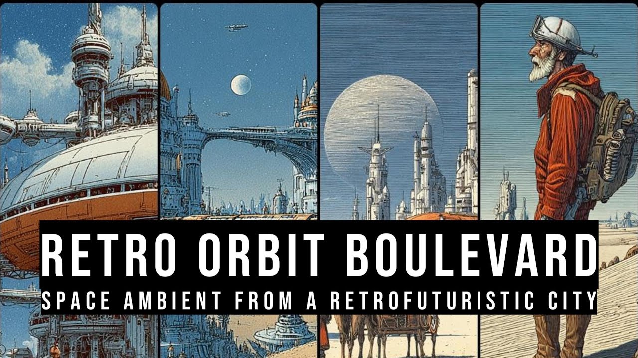 Retro Orbit Boulevard | Space Ambient from a Retrofuturistic City (60s/80s Vibes)