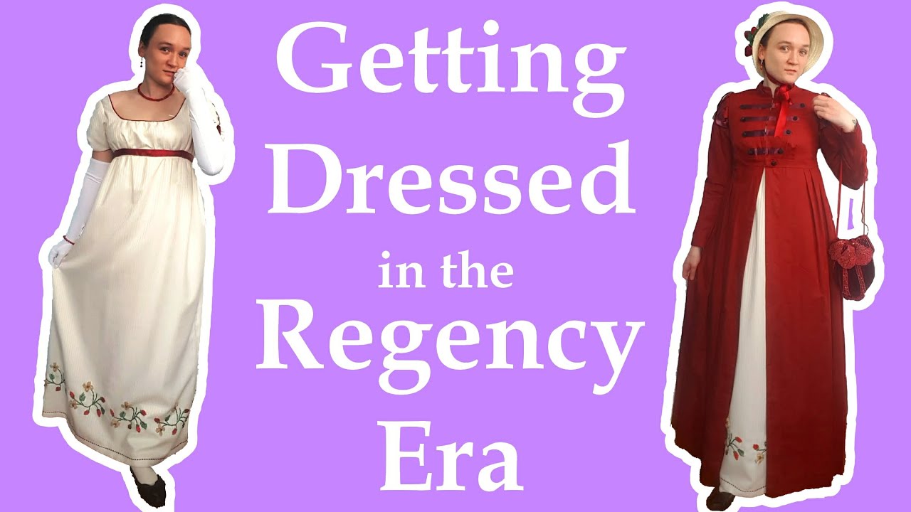 Getting Dressed for a Regency Ball (or a Daytime Stroll) #VirtualJaneCon